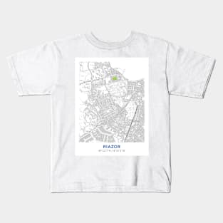 La Coruna Stadium Map Design Kids T-Shirt